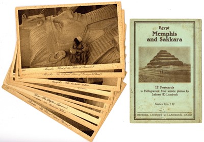 Lot 316 - LEHNERT & LANDROCK,  Egypt Orientalist Postcard Collection