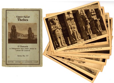 Lot 316 - LEHNERT & LANDROCK,  Egypt Orientalist Postcard Collection