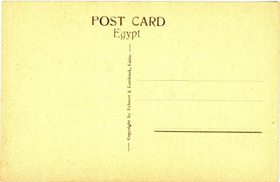 Lot 316 - LEHNERT & LANDROCK,  Egypt Orientalist Postcard Collection