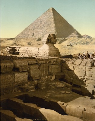 Lot 320 - Six Swiss Photochroms of Egypt