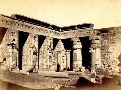 Lot 243 - Pascal Sebah (1823-1886) and others, 18 Photographs of Egypt