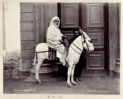 Lot 299 - GABRIEL LEKEGIAN (1853-1920), A Sheikh