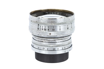 Lot 415 - A Zunow Opt. f/1.1 50mm Lens