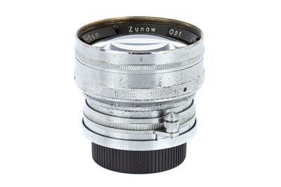 Lot 415 - A Zunow Opt. f/1.1 50mm Lens