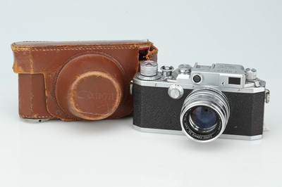 Lot 413 - A Canon IIIA Rangefinder Camera