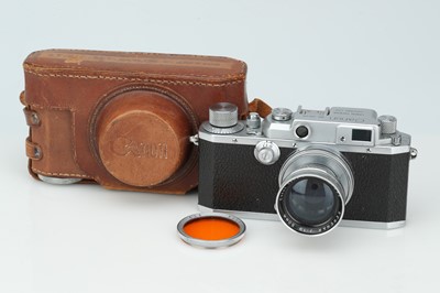 Lot 414 - A Canon IIB Rangefinder Camera