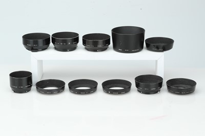 Lot 455 - A Good Selections of Nikon Lens Hoods