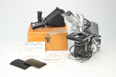 Lot 221 - A Reicheart of Austria Microscope