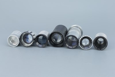 Lot 833 - A Selectio of Various Projection Lenses