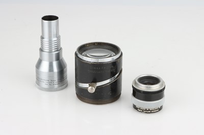 Lot 827 - A Small Collection of Lenses