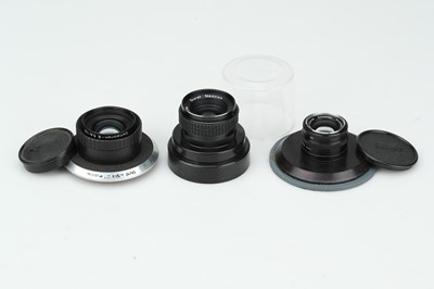 Lot 986 - A Selection of Three Enlarging Lenses