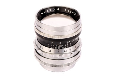 Lot 1231 - A Voigtländer Nokton f/1.5 50mm Lens