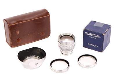 Lot 1232 - A Voigtländer Nokton f/1.5 50mm Lens