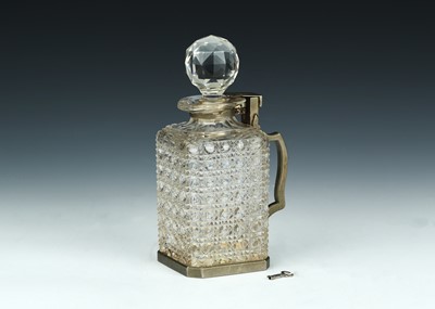 Lot 494 - Betjemann's Patent Single Bottle Tantalus