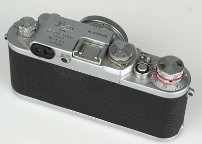 Lot 37 - A Leica IIIf 35mm Rangefinder Camera Outift