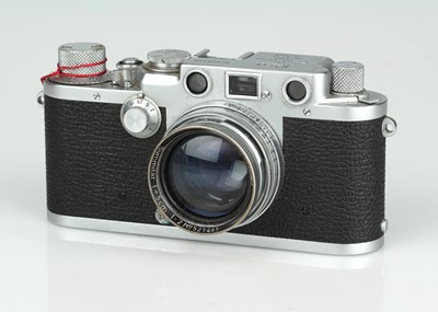 Lot 37 - A Leica IIIf 35mm Rangefinder Camera Outift