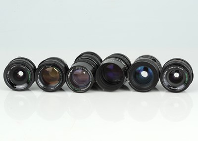 Lot 339 - A Selection of Tamron Adaptall Lenses