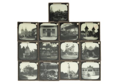 Lot 858 - Late 19th Century Paris Exposition Magic Lantern Slides