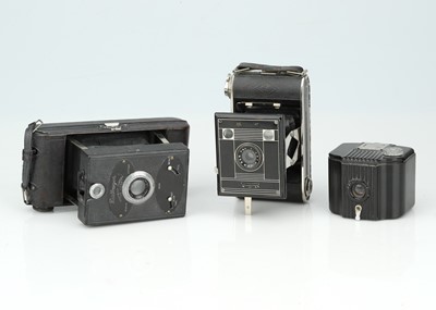 Lot 224 - A Dallmeyer Snapshot Camera De Luxe Folding Camera