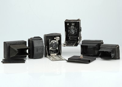 Lot 219 - A Selection of Plate Type Folding Cameras