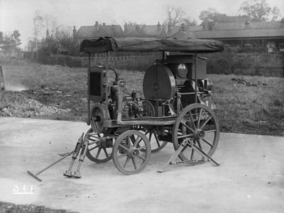 Lot 849 - Vintage Pine Box of Glass Negatives