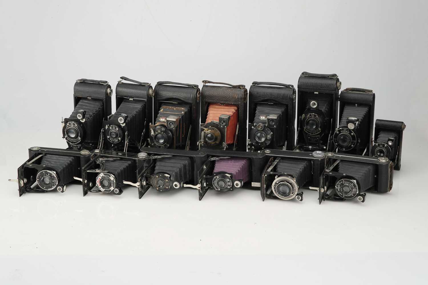 Camer Rangilahi Lot 216 - A Large Selection of Folding Cameras,