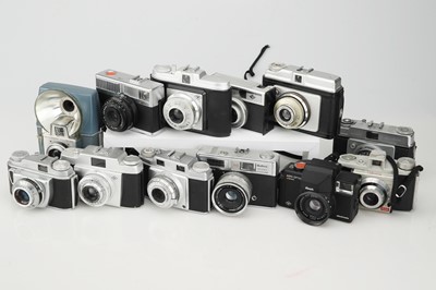 Lot 299 - A Mixed Selection of Cameras