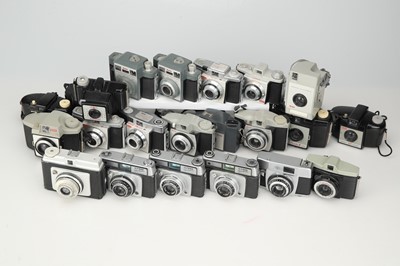 Lot 301 - A Large Collection of Kodak Cameras