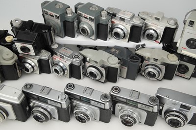 Lot 301 - A Large Collection of Kodak Cameras
