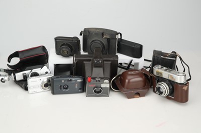 Lot 310 - A Mixed Selection of Cameras & Accessories