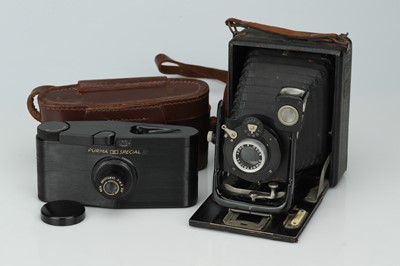 Lot 311 - A Sands Hunter & Co. Cameo Folding Camera