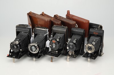 Lot 315 - A Mixed Selection of Folding Cameras