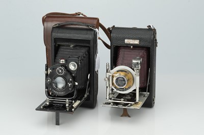 Lot 316 - A Houghton-Butcher Ensign Folding Camera