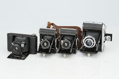 Lot 215 - A Mixed Selection of Folding Cameras