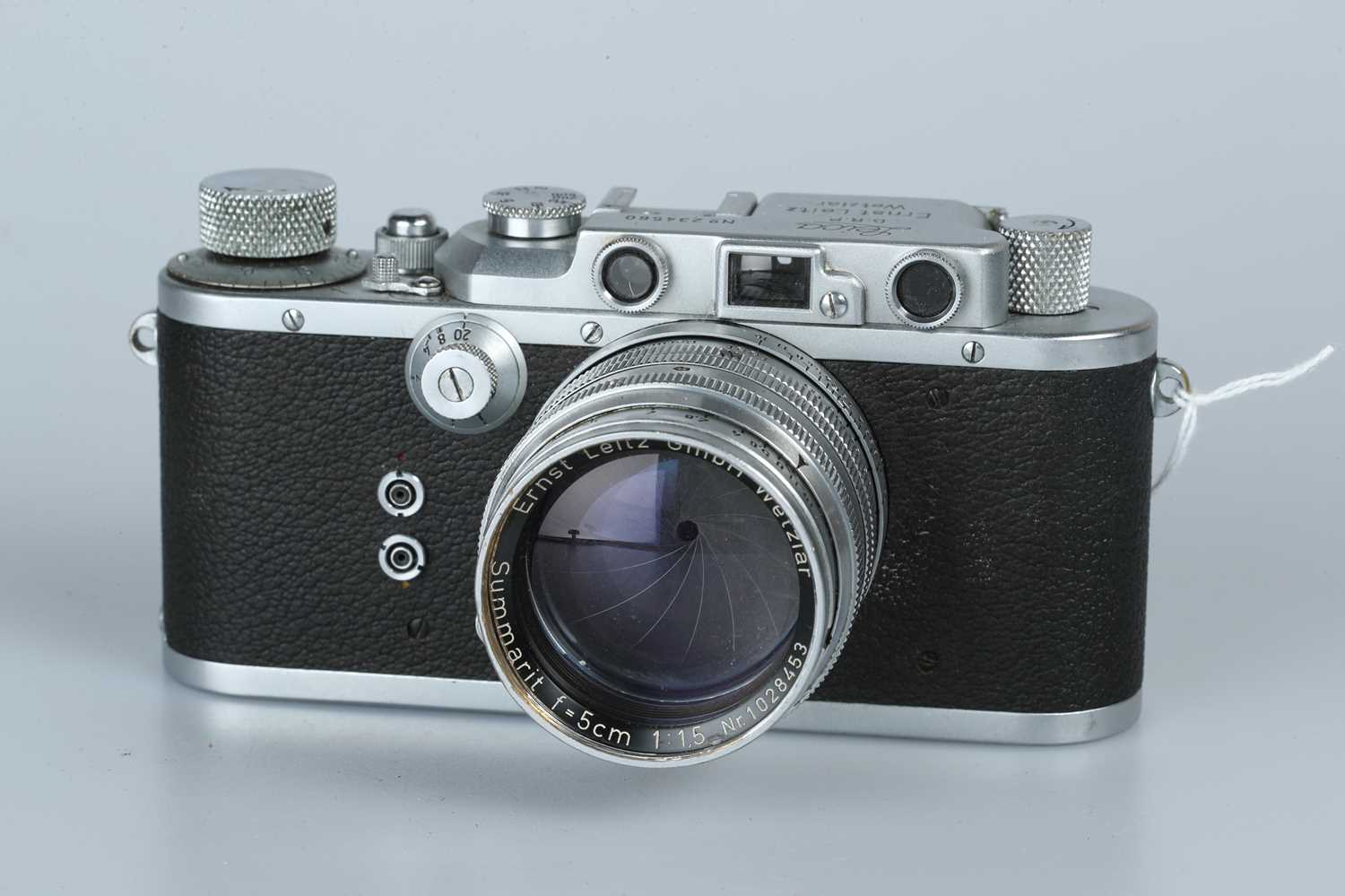 Lot 34 - A Leica III Rangefinder Camera