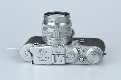 Lot 34 - A Leica III Rangefinder Camera