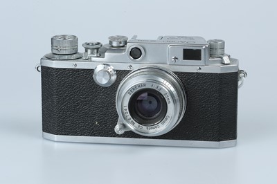 Lot 77 - A Canon IIIA Rangefinder Camera