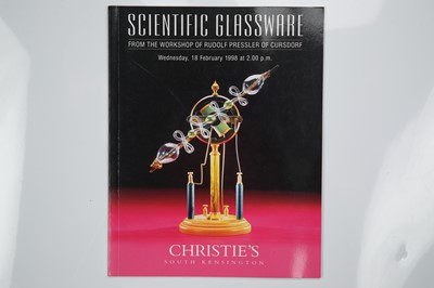 Lot 683 - Catalogue of the Famous 'Cancelled' Christie's Sale of Scientific Glassware