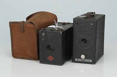 Lot 318 - An Ensign E29 Portrait Box Camera