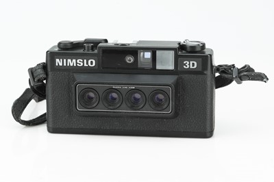 Lot 184 - A Nimslo 3D Lenticular Camera