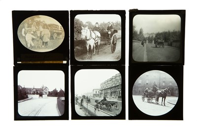 Lot 867 - A Good Selection of Horse-Drawn Cart Magic Lantern Slides