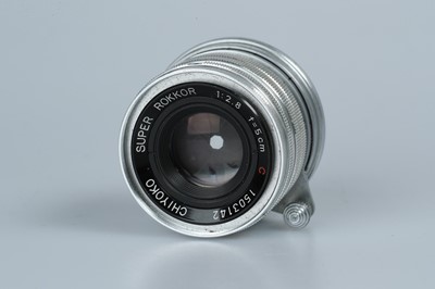 Lot 66 - A Chiyoko Super Rokkor C f/2.8 50mm Lens