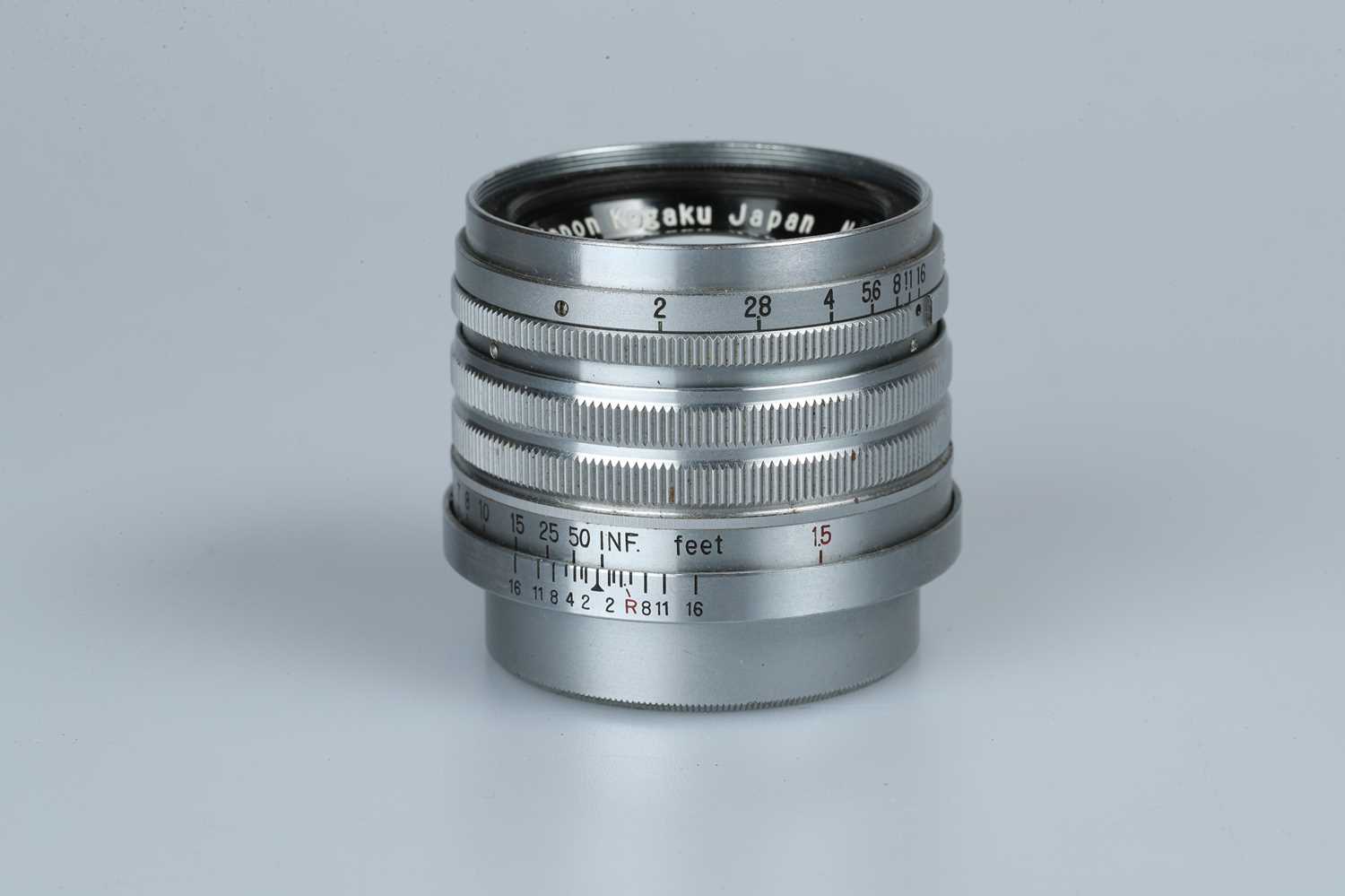 Lot 82 - A Nikon Nippon Kogaku Nikkor-H.C f/2 50mm Lens