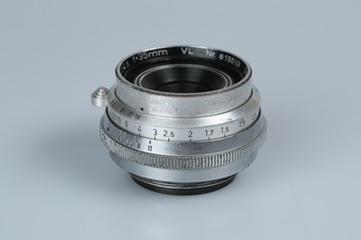 Lot 63 - A Steinheil Munchen Orthostigmat VL f/4.5 35mm Lens