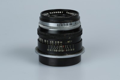 Lot 64 - A Tanaka Kogaku Tanar H.C f/2.8 50mm Lens