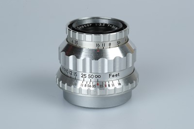 Lot 71 - A Tokyo Kogaku Topcor f/3.5 50mm Lens
