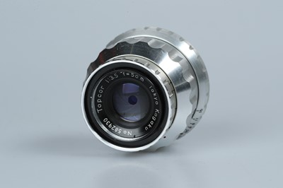 Lot 71 - A Tokyo Kogaku Topcor f/3.5 50mm Lens