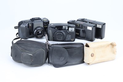 Lot 166 - A Mixed Selection of 35mm Compact Cameras