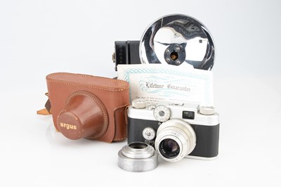 Lot 167 - An Argus C4 35mm Rangefinder Camera