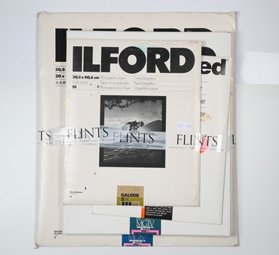 Lot 424 - A Selection of Large Photographic Paper